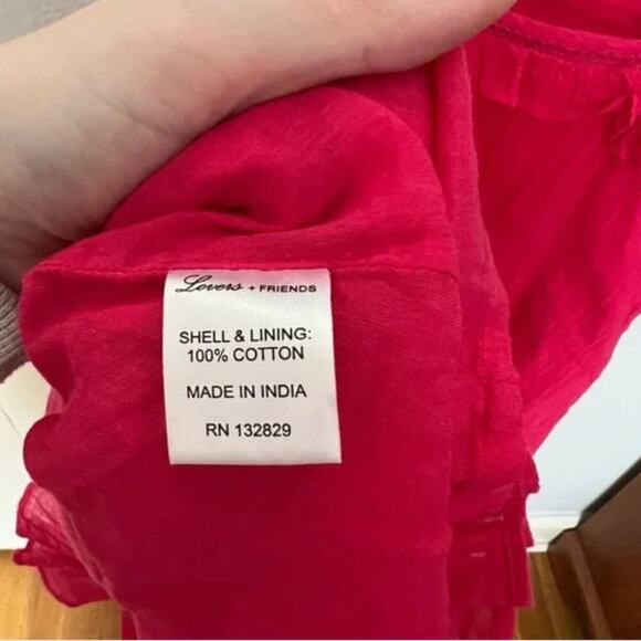 Lovers + Friends Ronnie Mini Dress in Fuchsia Pink - Picture 7 of 8